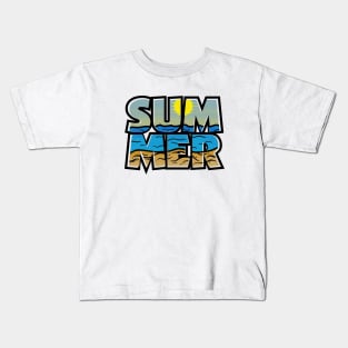 Summer Sunset Kids T-Shirt